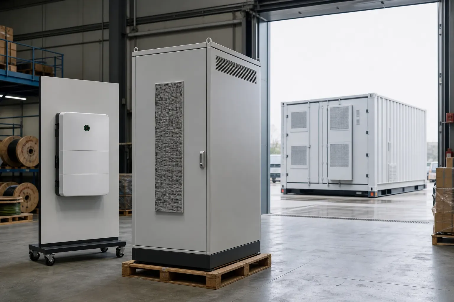 Representative commercial and industrial energy storage cabinet family