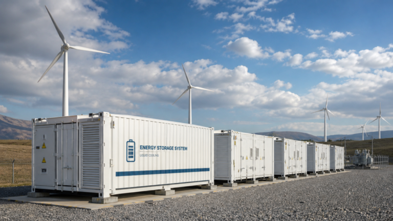 What Large Battery Projects Teach Us About Wind-Farm Storage