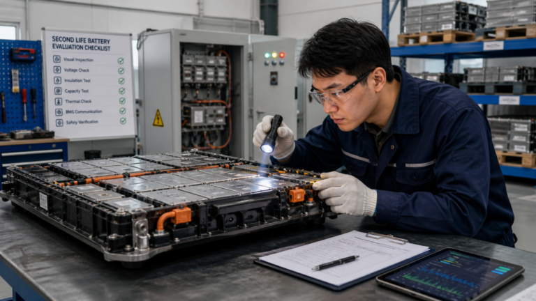 When Does Second Life Battery Energy Storage Make Business Sense?